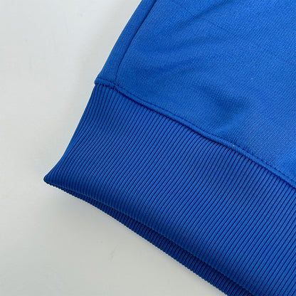 BLUE FLEECE WINTER SWEATSHIRT - COBALT GREEN