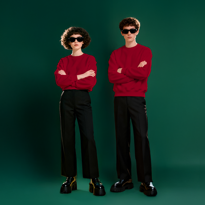 MAROON FLEECE WINTER SWEATSHIRT