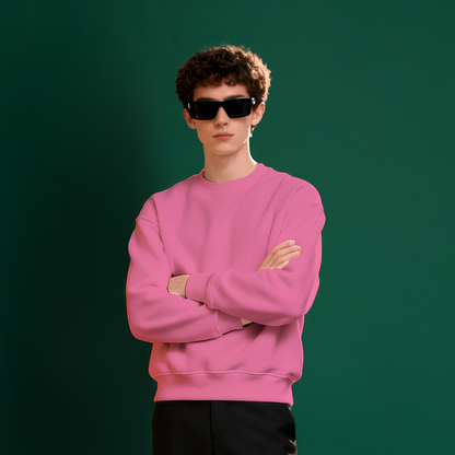 PINK FLEECE WINTER SWEATSHIRT